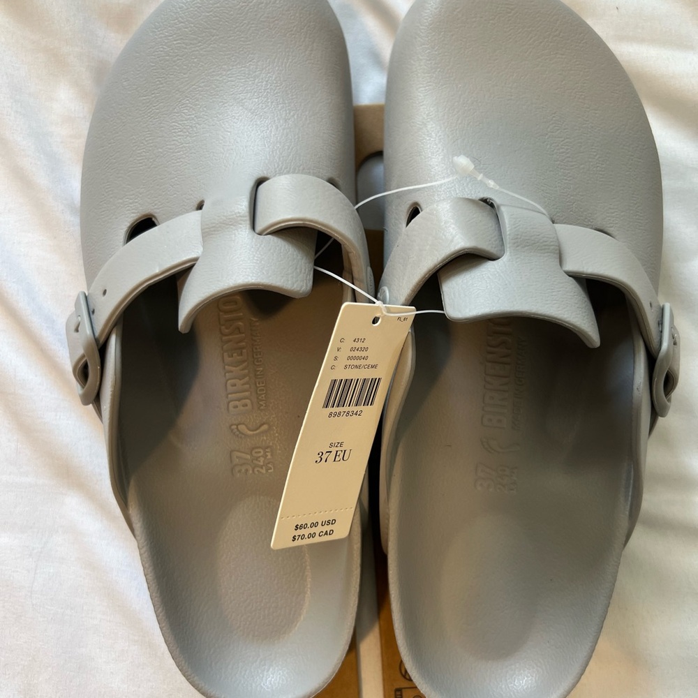 Birkenstock Gray Sandals